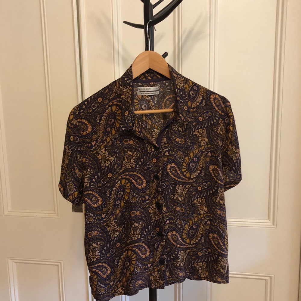 Urban Outfitters Paisley Blouse